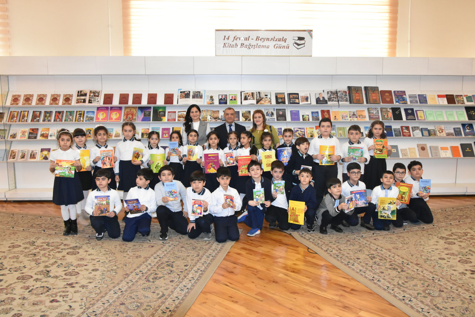 Azərbaycan Milli Kitabxanasında "14 fevral – Beynəlxalq kitab bağışlama günü" münasibətilə tədbir keçirilib