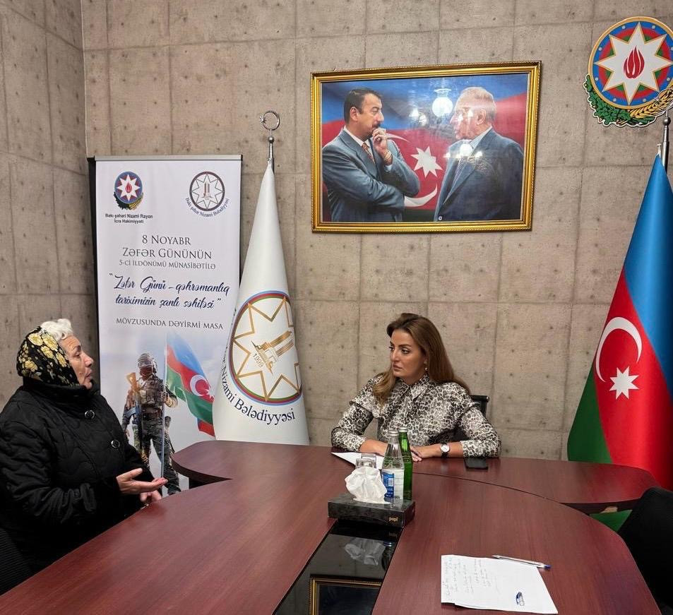 Millət vəkili Könül Nurullayeva vətəndaşlarla növbəti görüşünü keçirib