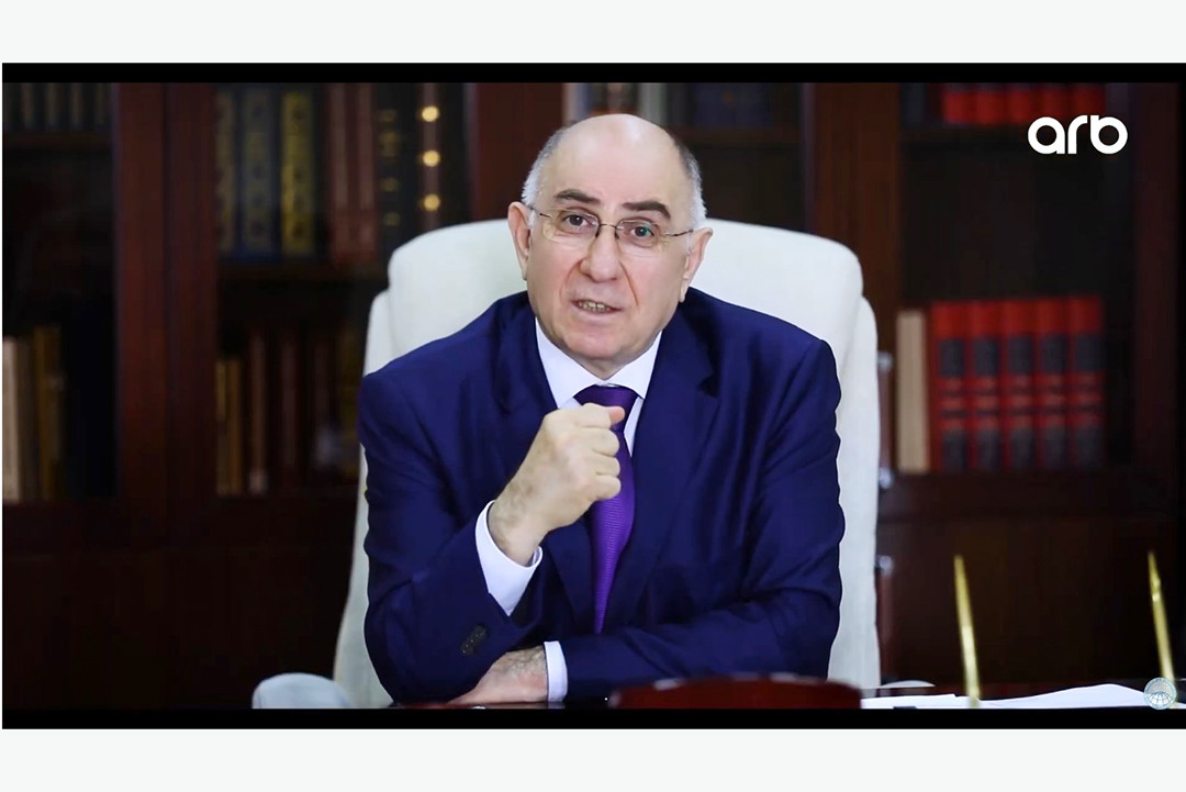 Akademik Rasim Əliquliyev ARB televiziya kanalına müsahibə verib –