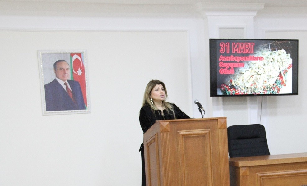 ADAU-da 31 mart azərbaycanlıların soyqırımı günü anılıb