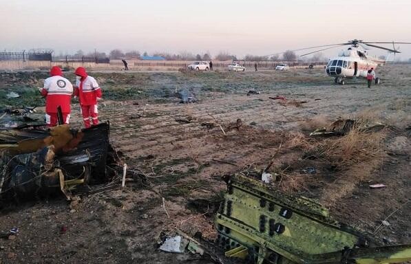 İranda Ukrayna sərnişinlərinin olduğu təyyarə qəzasında 167 sərnişin ölüb