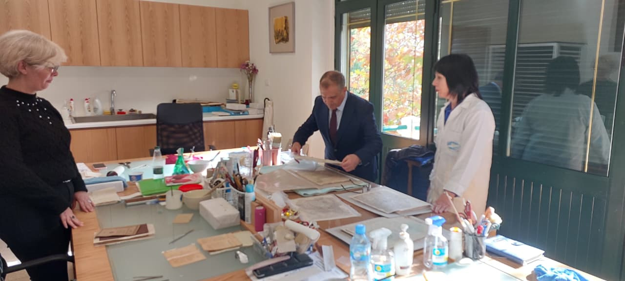 Albaniya Milli Kitabxanasında Azərbaycan Ədəbiyyatı bölməsinin açılış mərasimi keçirilib
