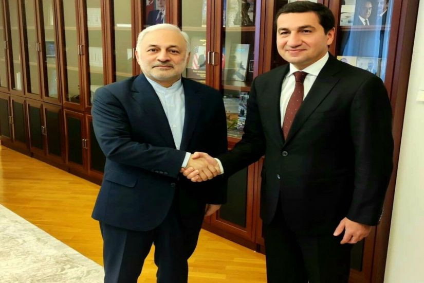 Hikmət Hacıyev İran XİN müavini ilə görüşdü