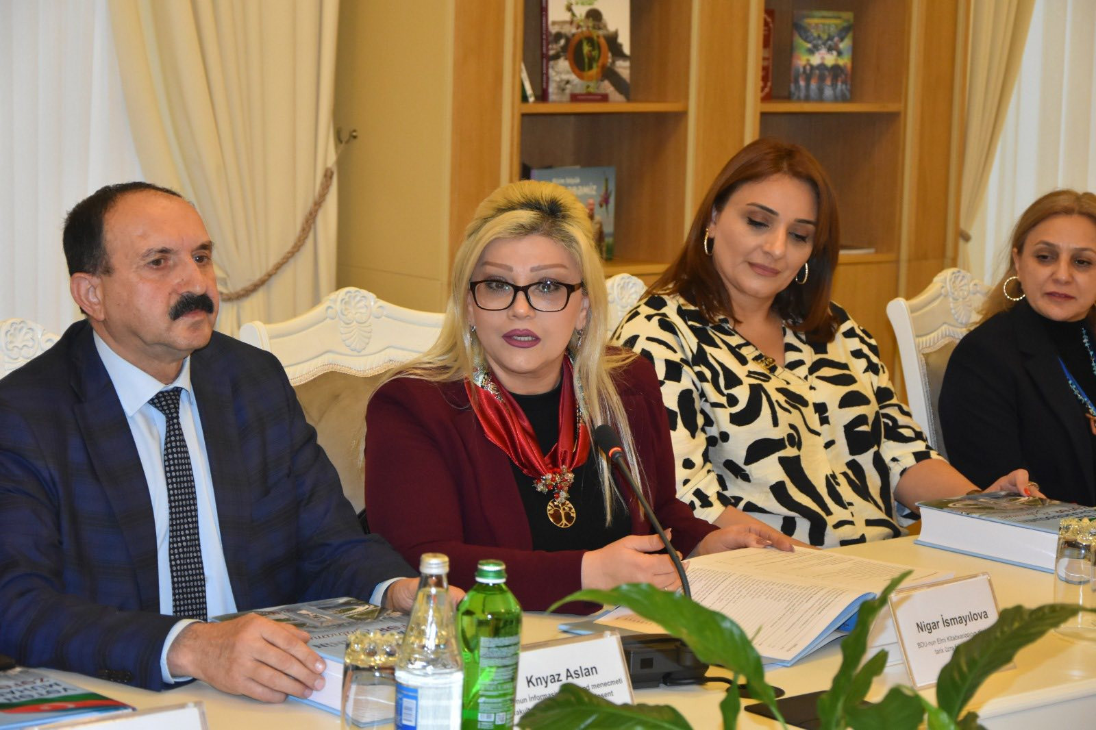 Mədəniyyət Nazirliyinin Milli Kitabxana ilə birgə nəşr etdiyi “Vətən müharibəsinin zəfər salnaməsi. Biblioqrafiya” kitabının təqdimat mərasimi və eyniadlı tədbir keçirilib