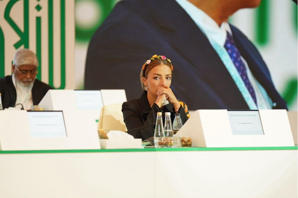 Könül Nurullayeva İslam Həmrəyliyi İdman Assosiasiyasının 15-ci Baş Assambleyasında iştirak edib