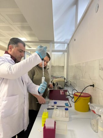 Biotexnologiya laboratoriyasının əməkdaşları Türkiyə Respublikasına ezam olunublar