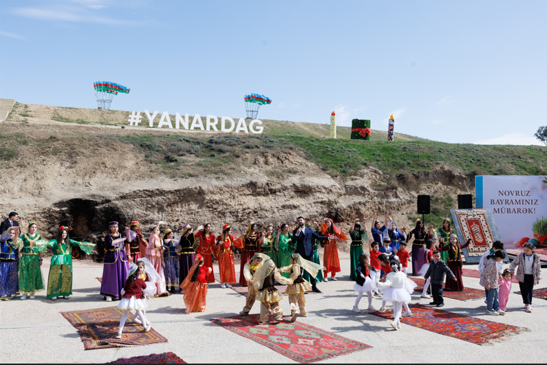 Abşeron rayonunda ümumrayon Novruz bayramı şənliyi keçirilib