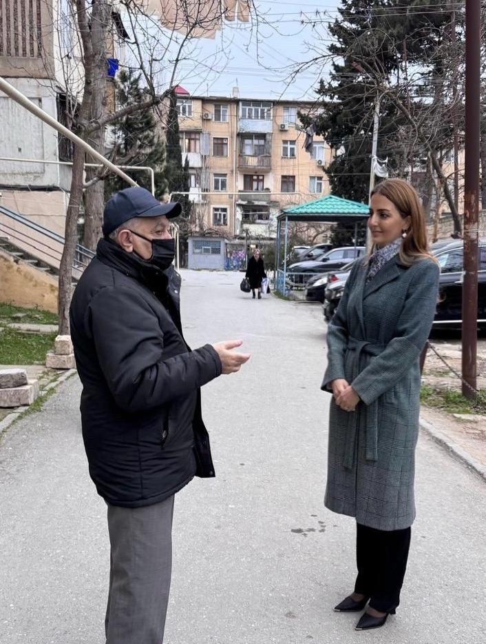 Könül Nurullayeva vətəndaşlarla növbəti dəfə görüş keçirib