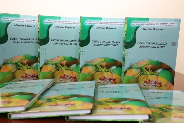 "Üzüm tənəklərinin zərərvericiləri" kitabının təqdimatı keçirilib
