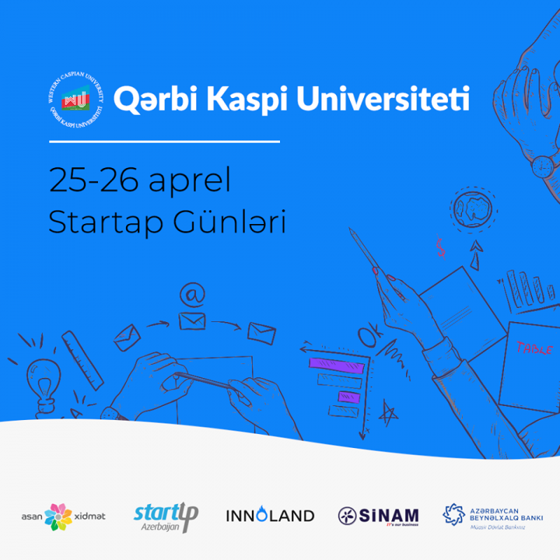 Qərbi Kaspi Universitetində STARTAP GÜNLƏRİ keçiriləcək