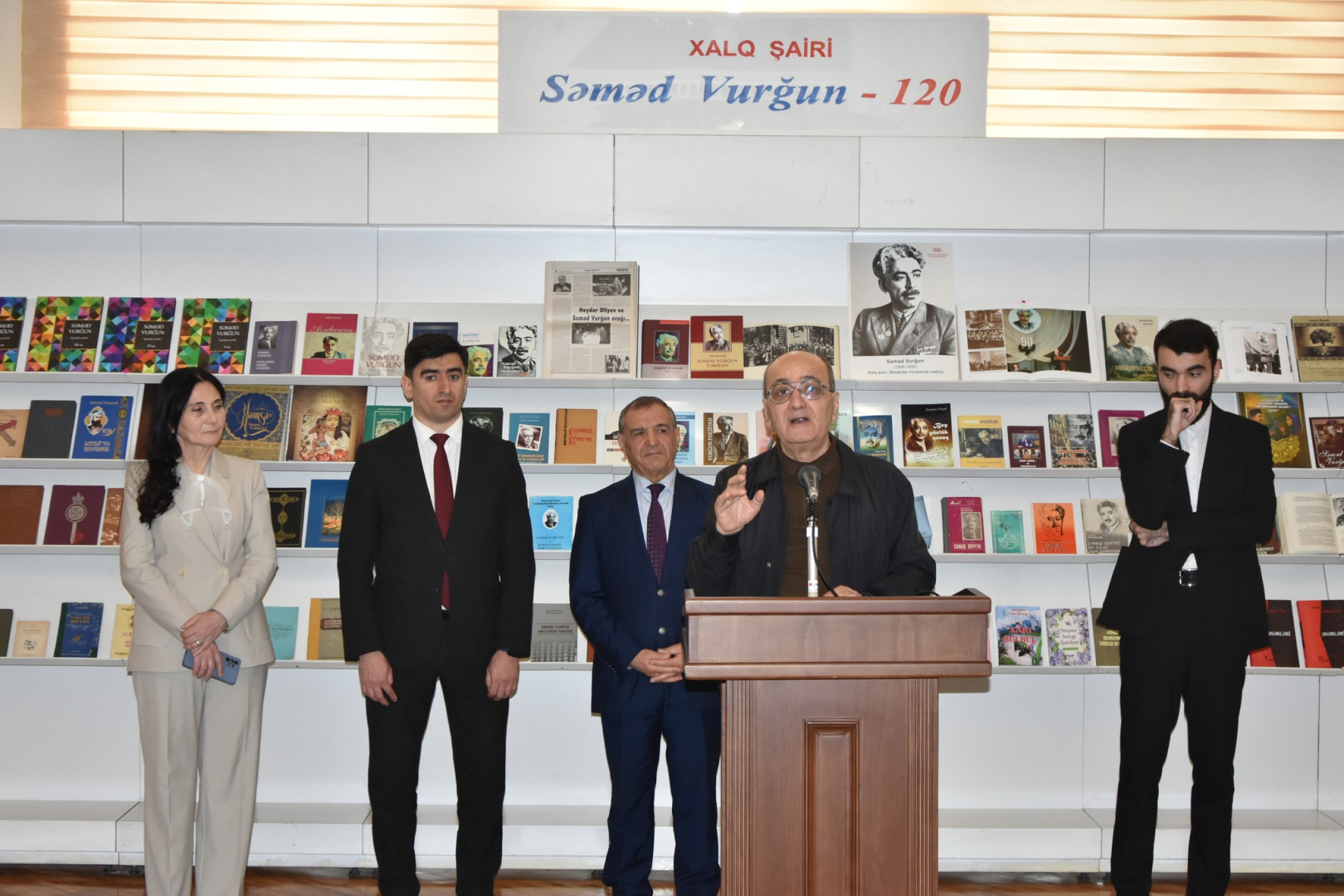 XX əsr Azərbaycan ədəbiyyatının görkəmli siması Səməd Vurğunun 120 illiyinə həsr olunmuş tədbir keçirilib