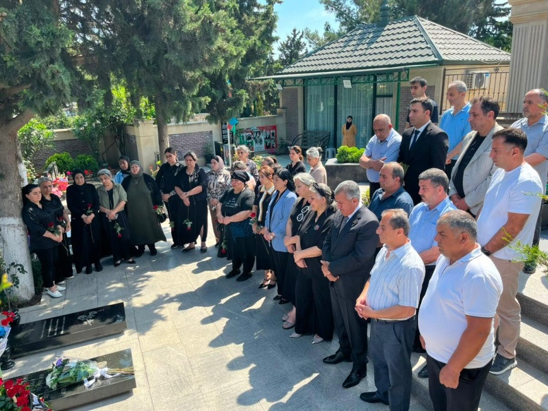 Abşeron rayonunda şəhidlərimiz və onların ailə üzvləri ziyarət olunub