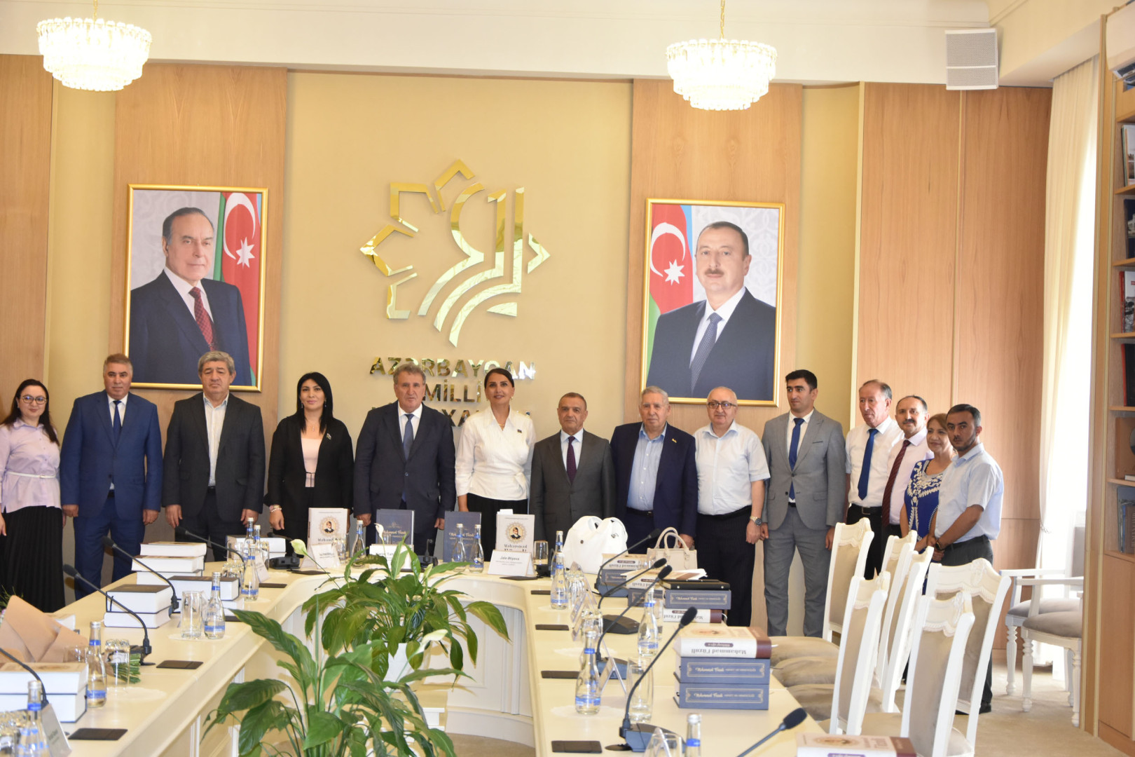Milli Kitabxanada “Məhəmməd Füzuli. Biblioqrafiya” və “Məhəmməd Füzuli. Həyatı və yaradıcılığı” kitablarının təqdimat mərasimi keçirilib