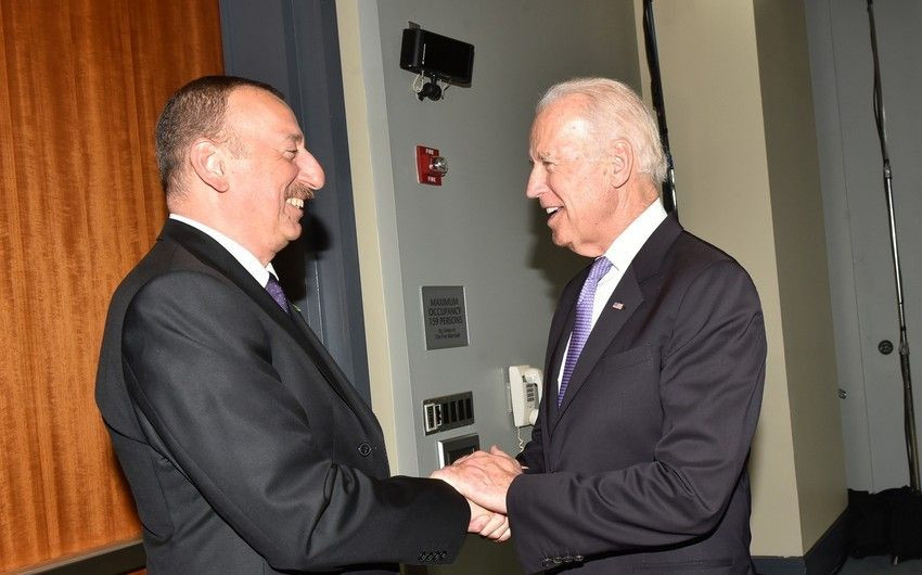 Cozef Biden Prezident İlham Əliyevi təbrik etdi