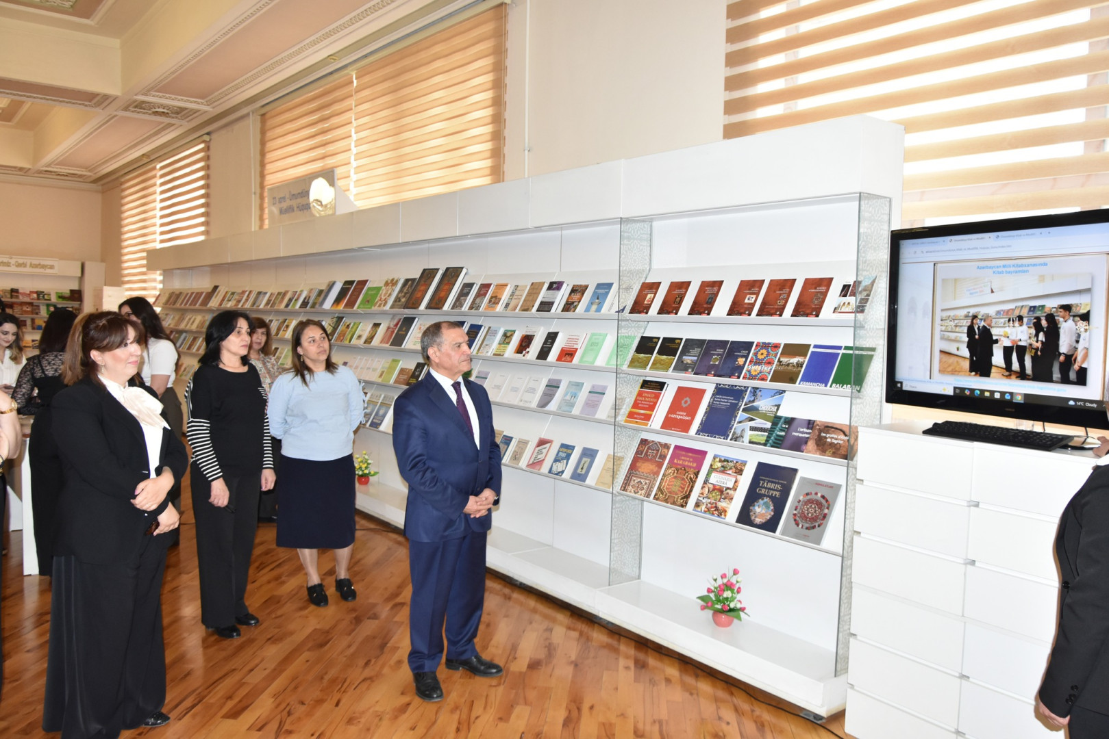 Milli Kitabxanada 23 Aprel - Ümumdünya Kitab və Müəlliflik Hüququ Gününə həsr olunmuş tədbir keçirilib