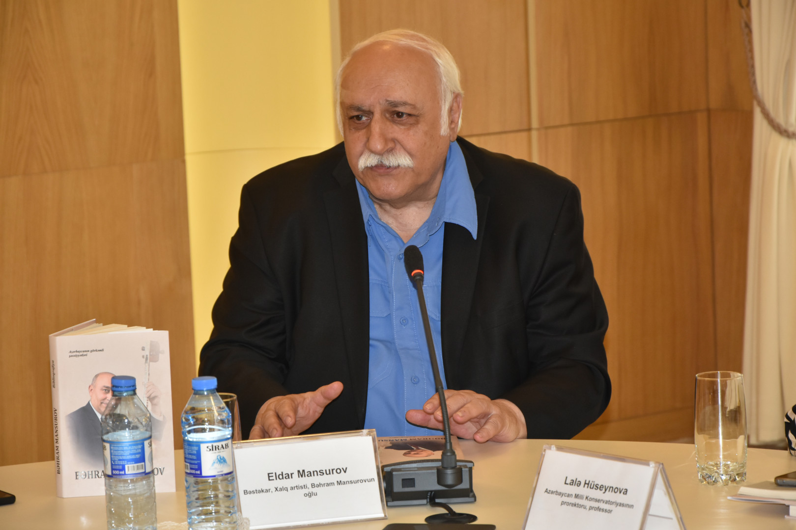 Milli Kitabxanada “Bəhram Mansurov. Biblioqrafiya” kitabının təqdimat mərasimi keçirilib