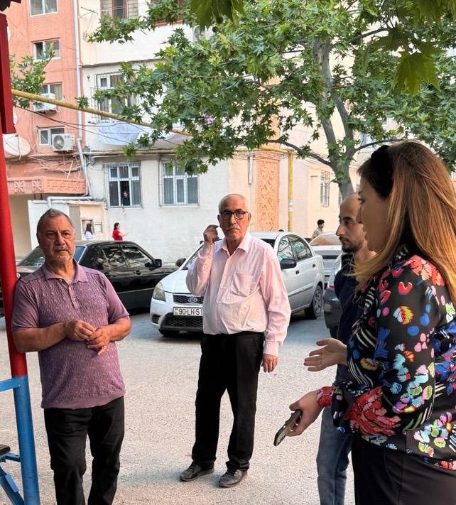 Könül Nurullayeva növbəti səyyar qəbulunu keçirib
