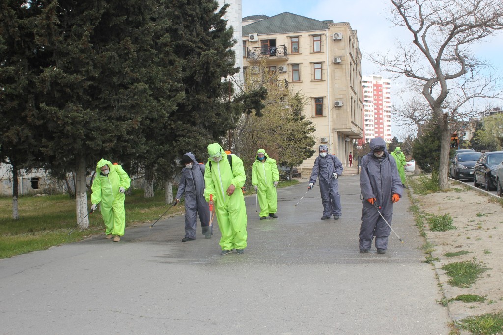 Nizami rayonunda koronavirus (COVID-19) pandemiyasına qarşı mübarizə tədbirləri daha da gücləndirilir