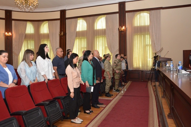 Abşeron rayonunda şəhid ailələri və qazilərlə növbəti görüş keçirilib