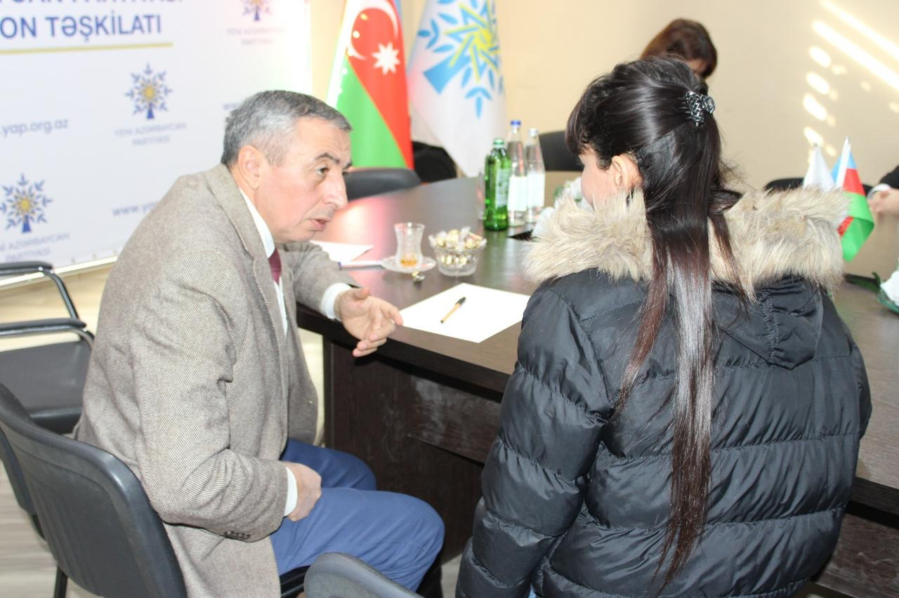 Nizami rayonunda hüquqi yardım aksiyası keçirilib