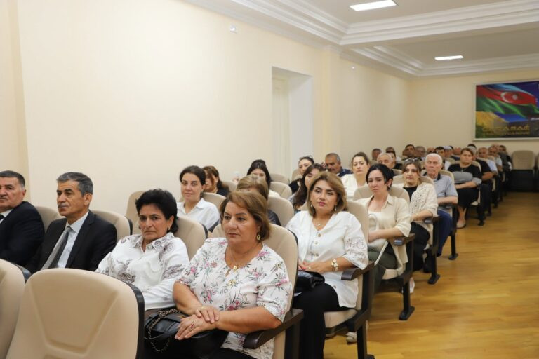 Bitki Mühafizəsi və Texniki Bitkilər Elmi-Tədqiqat İnstitutunda 27 Sentyabr – Anım Gününə həsr olunmuş tədbir keçirilib