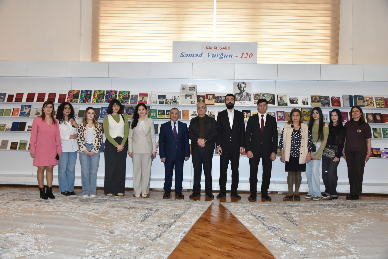 XX əsr Azərbaycan ədəbiyyatının görkəmli siması Səməd Vurğunun 120 illiyinə həsr olunmuş tədbir keçirilib