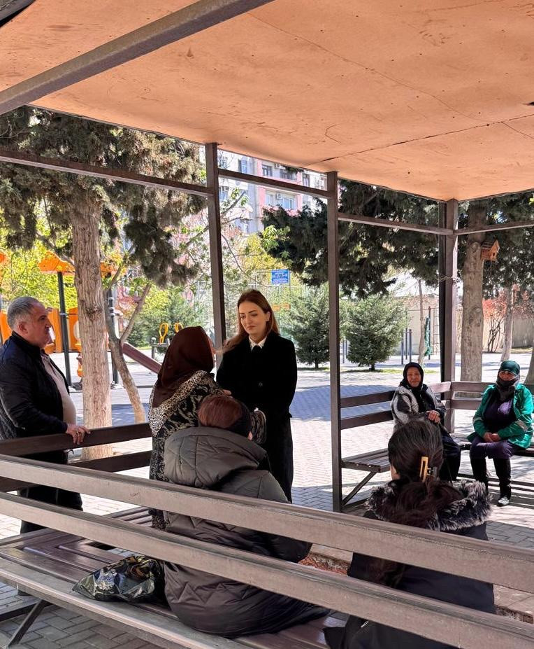 Deputat Könül Nurullayeva vətəndaşlarla görüş keçirib