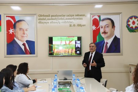 Dənli taxıl bitkilərinin xəstəliklərinə dair təlim keçirilib