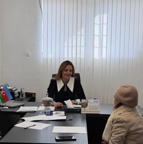 Könül Nurullayeva növbəti vətəndaş qəbulunu keçirib