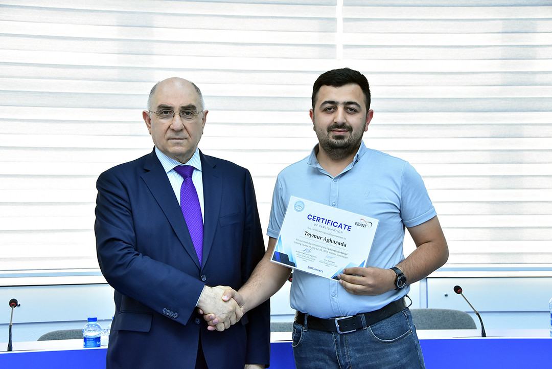 EduROAM xidmətlərinin dəstəklənməsi məsələlərinə həsr olunmuş təlimlər başa çatıb