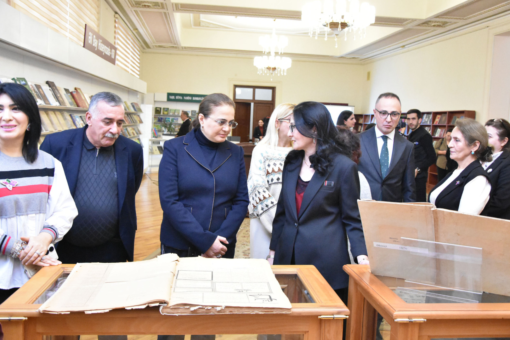 Əli bəy Hüseynzadənin anadan olmasının 160 illik yubileyi münasibətilə kitab sərgisinin açılış mərasimi keçirilib