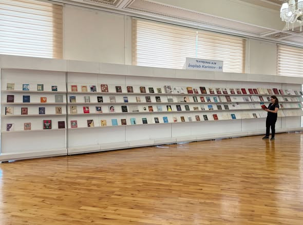 Milli Kitabxanada “Teatrşünas alim İnqilab Kərimov – 95” adlı kitab sərgisi istifadəçilərə təqdim olunub