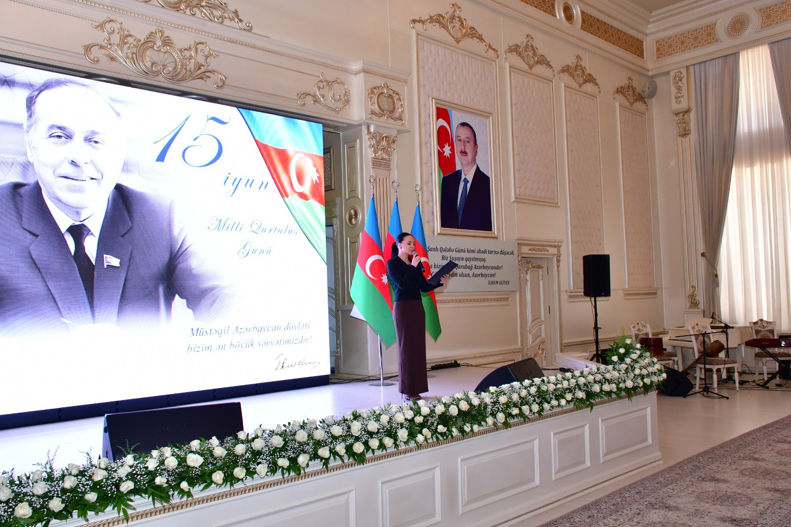 Abşeron rayonunda 15 iyun – Milli Qurtuluş Gününə həsr olunan tədbir keçirilib