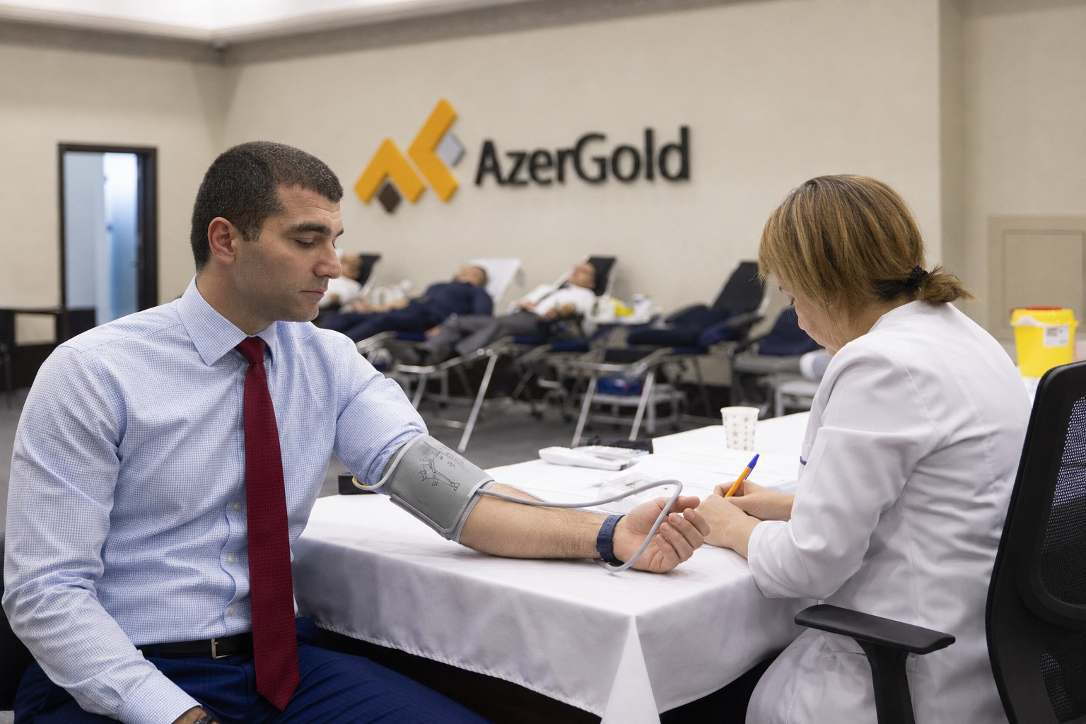 “AzerGold” QSC-də ənənəvi qanvermə aksiyası keçirilib