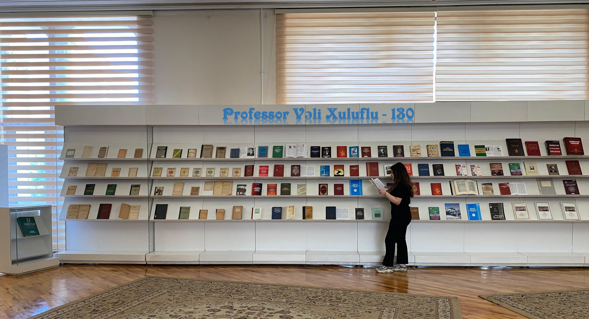 Milli Kitabxanada "Prоfеssоr Vəli Xuluflu – 130" adlı kitab sərgisi açılıb