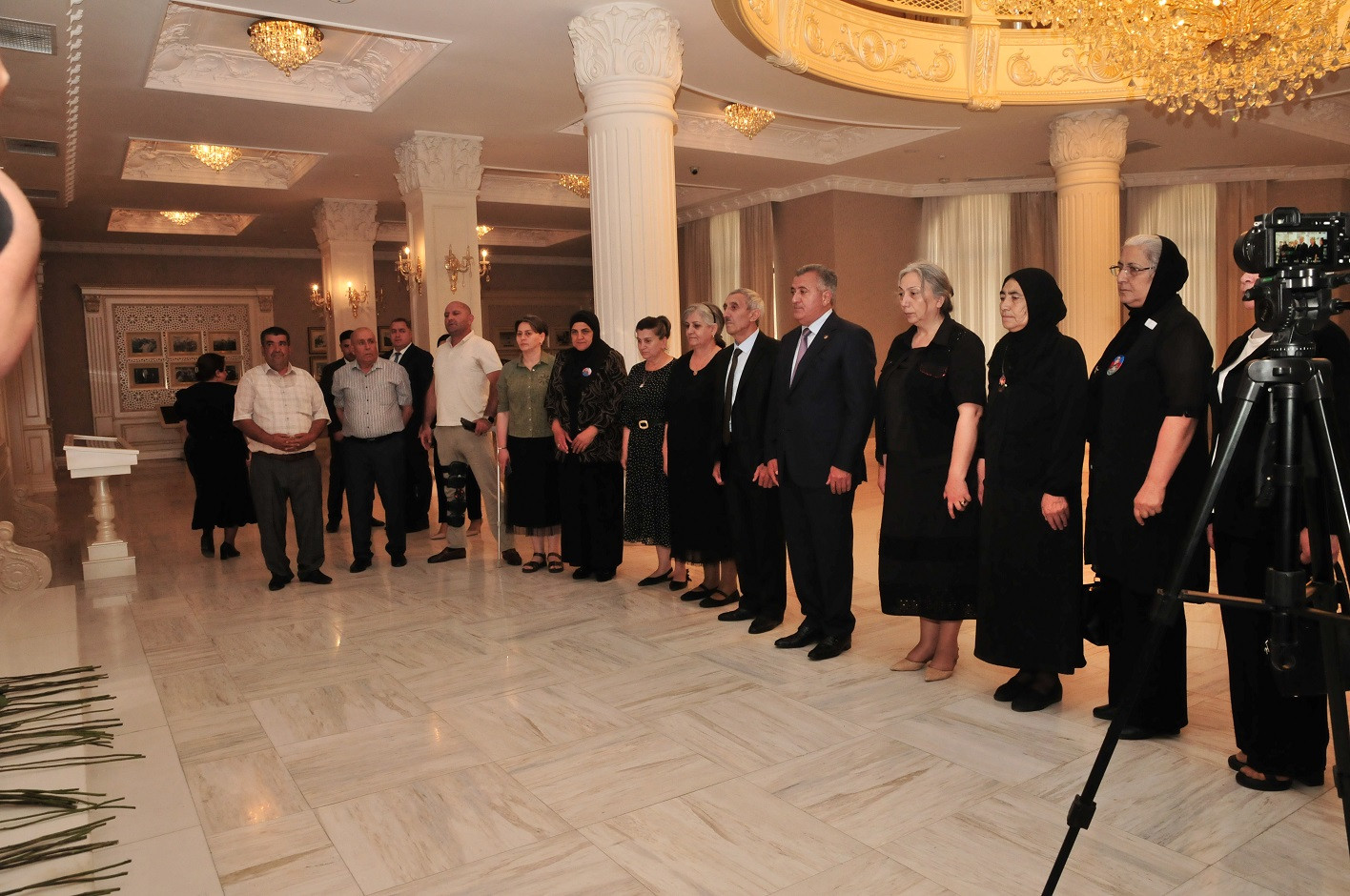 Abşeron rayonunda şəhidlərimiz və onların ailə üzvləri növbəti dəfə ziyarət olunub