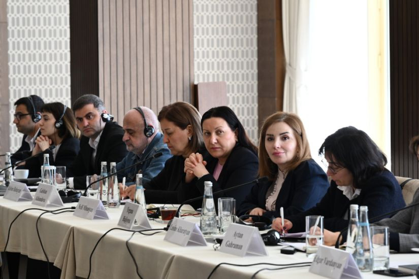 “Sülh Körpüsü” təşəbbüsünün iştirakçıları Qəbələdə Hikmət Hacıyev ilə görüşüblər