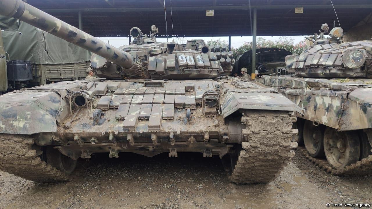 Düşmənin 13 ədəd tankı sıradan çıxarıldı,daha 6 tankı ələ keçirildi
