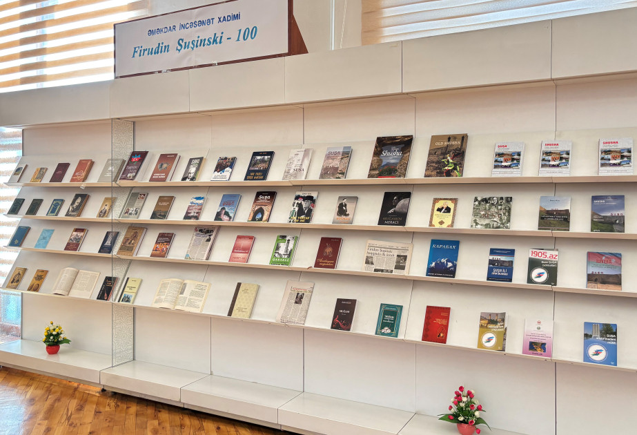 Milli Kitabxanada “Əməkdar incəsənət xadimi Firudin Şuşinski -100” adlı ənənəvi kitab sərgisi açılıb
