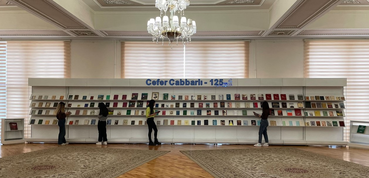 Milli Kitabxanada “Cəfər Cabbarlı - 125” adlı kitab sərgisi açılıb