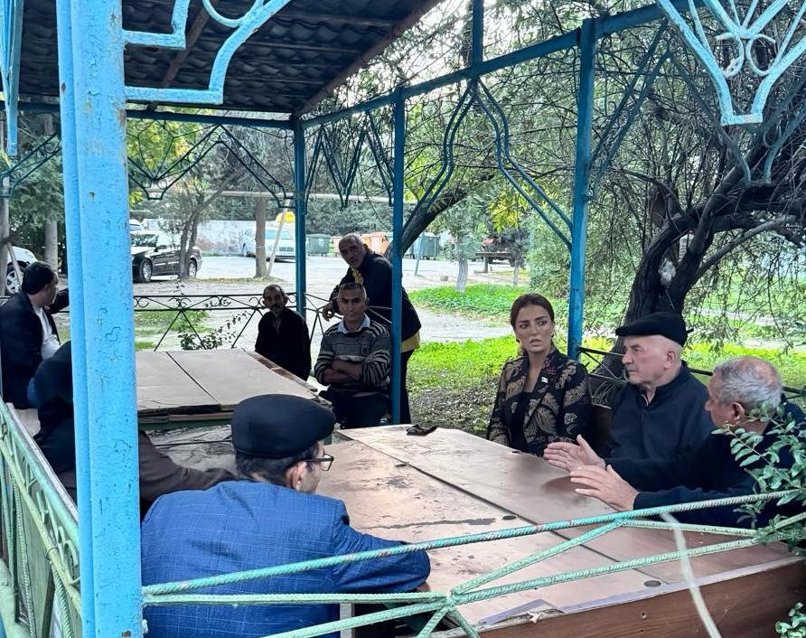 Könül Nurullayeva vətəndaşlarla görüş keçirib
