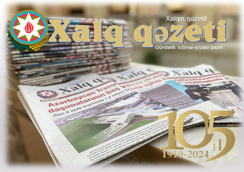 Milli Kitabxanada “Xalq qəzeti - 105” adlı virtual sərgi və eyniadlı ənənəvi kitab sərgisi istifadəçilərə təqdim olunub