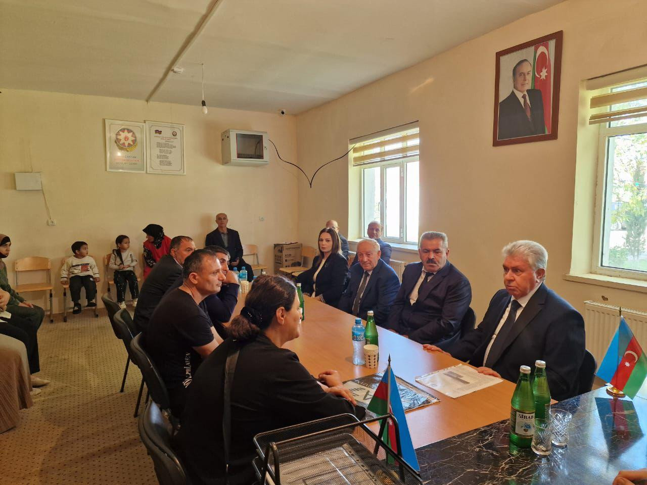 Fəzail İbrahimli Masallı rayonunda növbəti vətəndaş qəbulunu keçirib