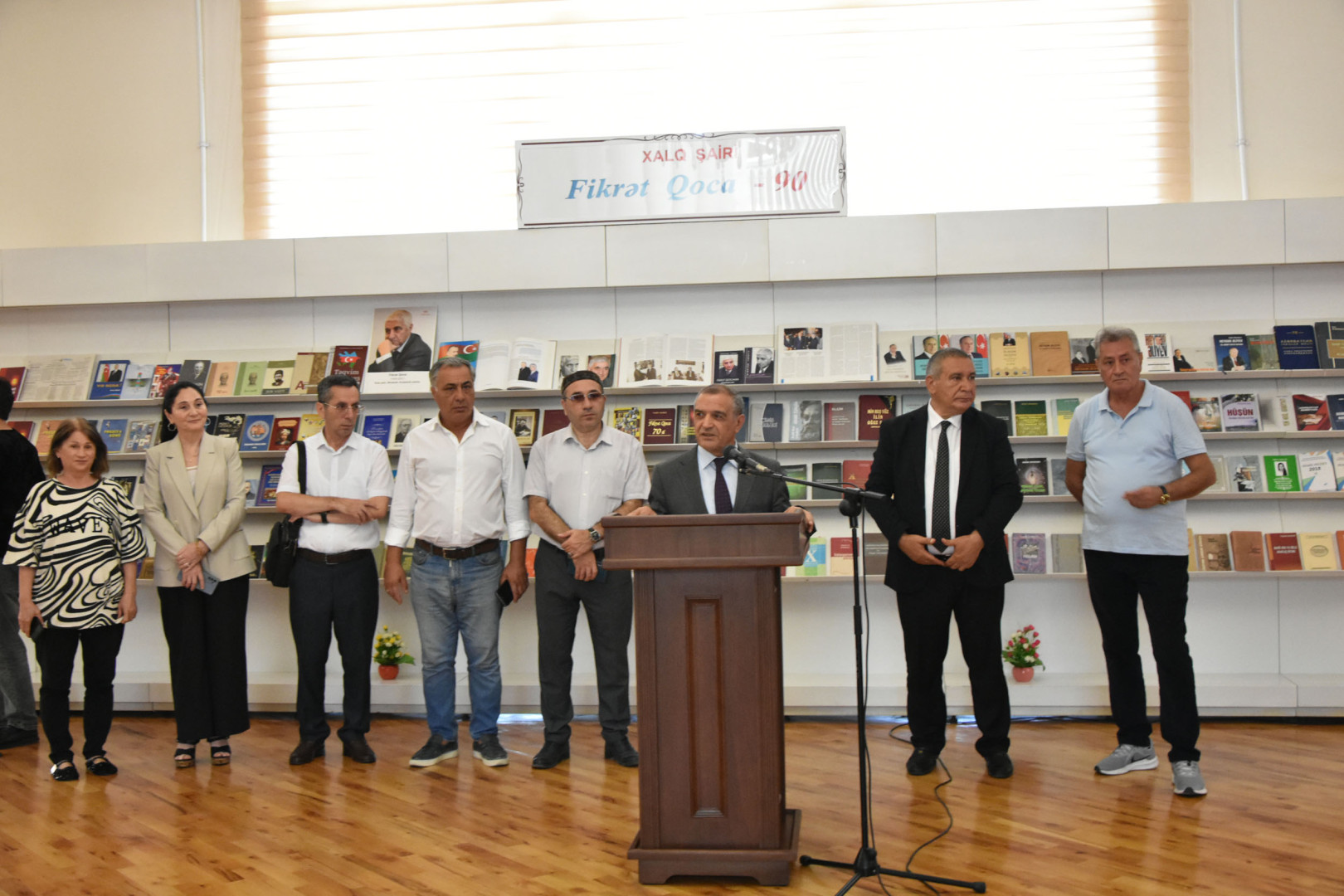 Milli Kitabxanada Xalq şairi Fikrət Qocanın 90 illik yubleyinə həsr olunmuş “Xalq şairi Fikrət Qoca” adlı tədbir keçirilib