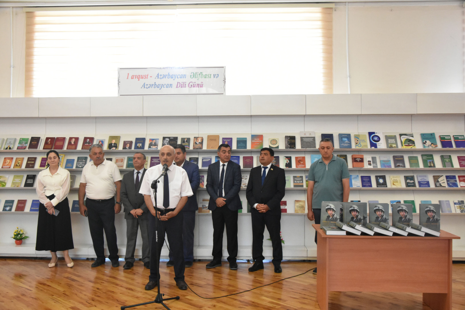 Milli Kitabxanada Azərbaycan əlifbası və Azərbaycan dili günü münasibətilə tədbir keçirilib