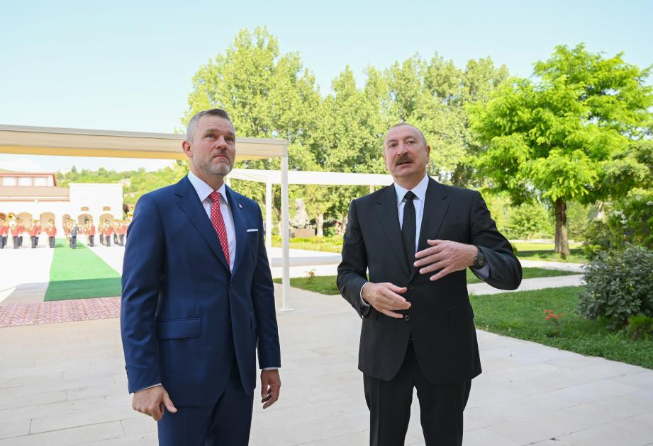 Şuşada İlham Əliyevin Slovakiya Prezidenti ilə təkbətək görüşü olub -