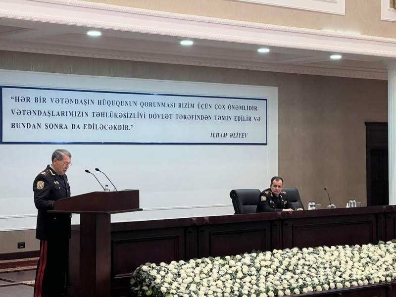 Baş Dövlət Yol Polisi İdarəsində geniş əməliyyat müşavirəsi keçirilib
