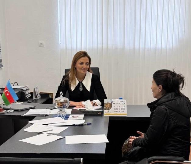 Könül Nurullayeva növbəti vətəndaş qəbulunu keçirib