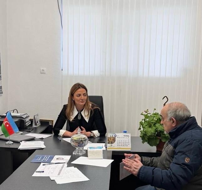 Könül Nurullayeva növbəti vətəndaş qəbulunu keçirib