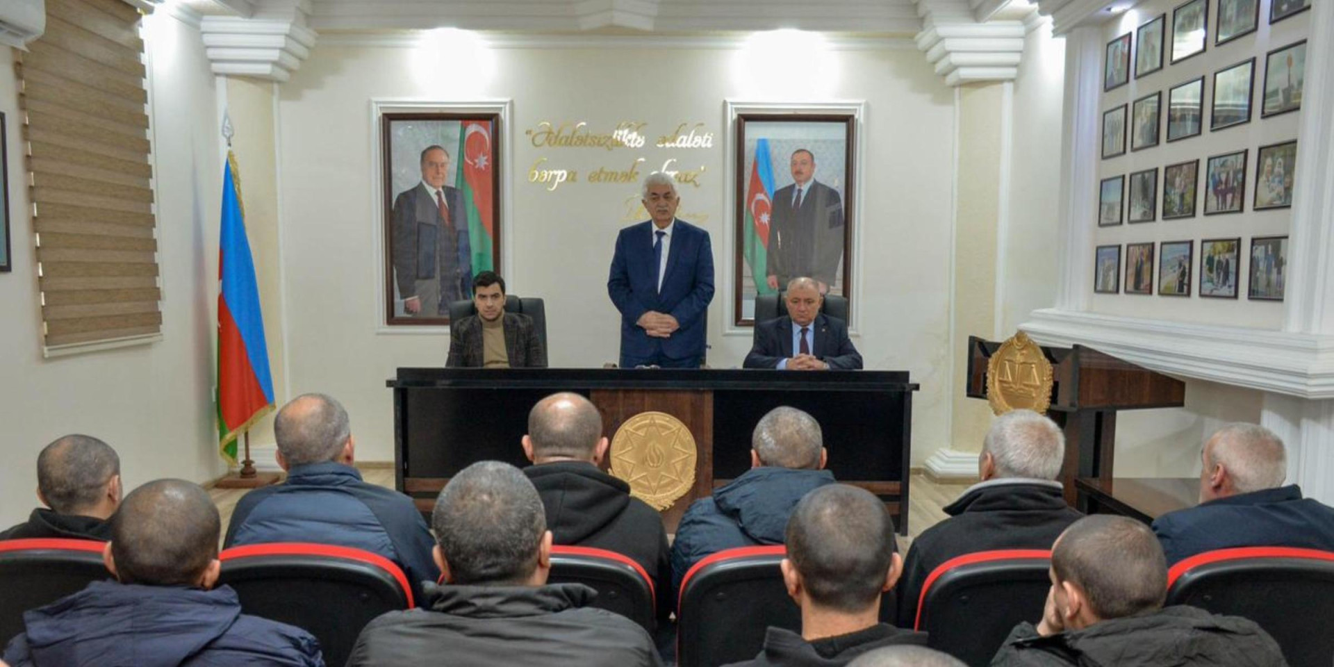 Məhkumlarla narkomanlığa qarşı mübarizə mövzusunda tədbirlər keçirilib